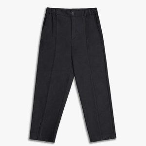 Dept Anonym black cropedd roomy pants. A064-65